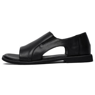 YEDANI Roman Sandals Men's Black