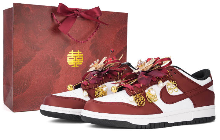 Nike Nike Dunk Wedding Shoes, United In Bliss Cushioning Slip Resistant Cushioning Slip Resistant Low top Skateboard Shoes