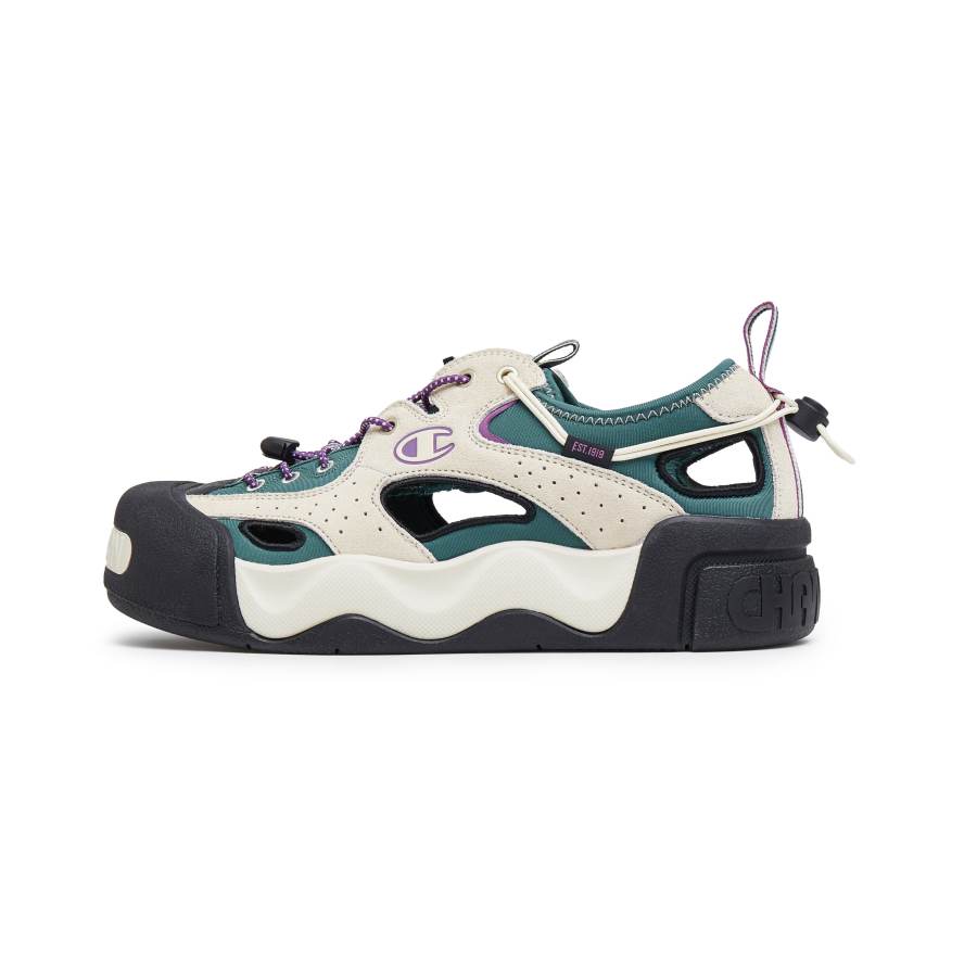 Champion Pompompurin Wild Shoes Textile, Synthetic Leather Low top Casual Shoes Men's Linen/Fir Green