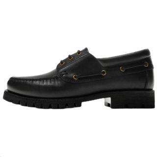 ZARA Boat Shoes Men's Black
