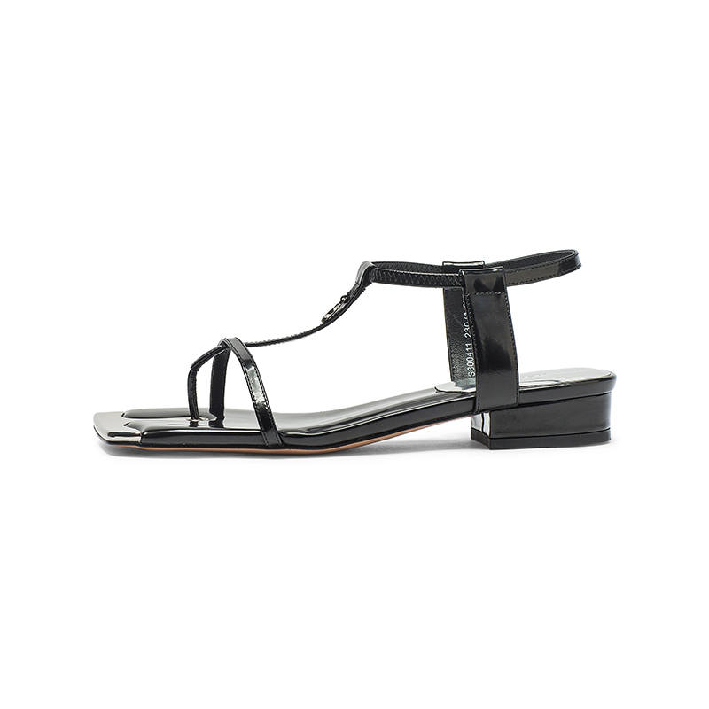 Coup De Foudre Cow Leather One Strap Sandals Women's