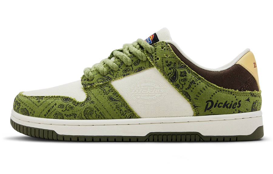 Dickies Low top Skateboard Shoes Men's Bamboo Sprout Green