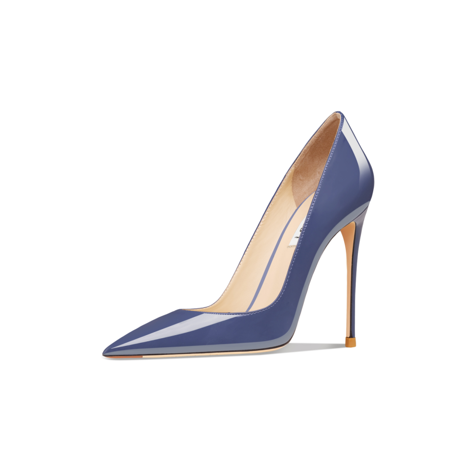 Suyymakk High Heels Women's Gray Blue