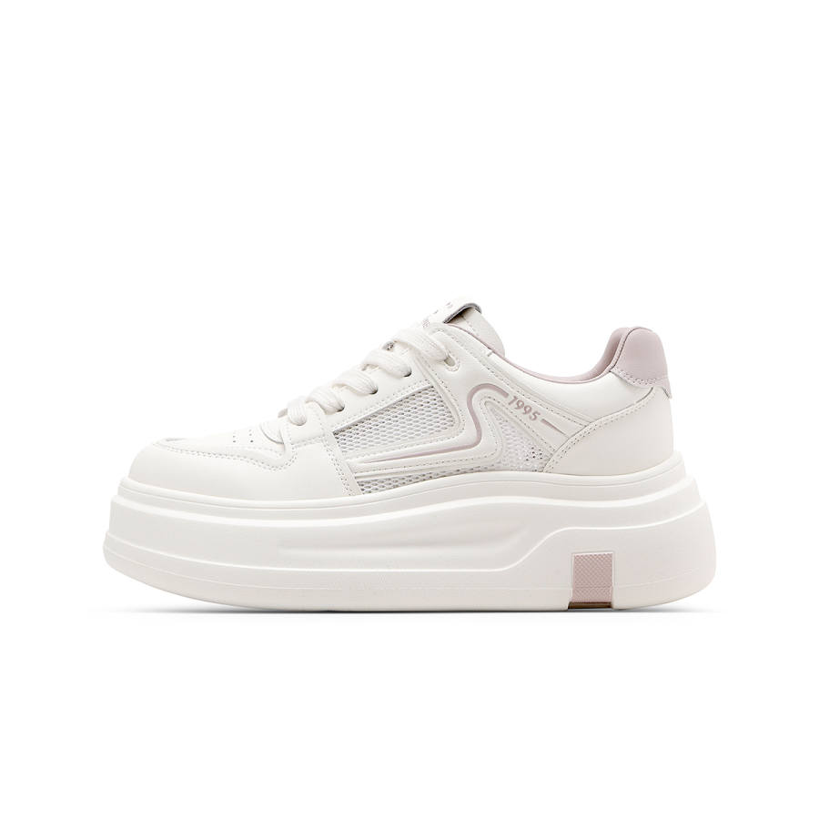 C°BANNER Cow Split Leather Low top Skateboard Shoes Women's