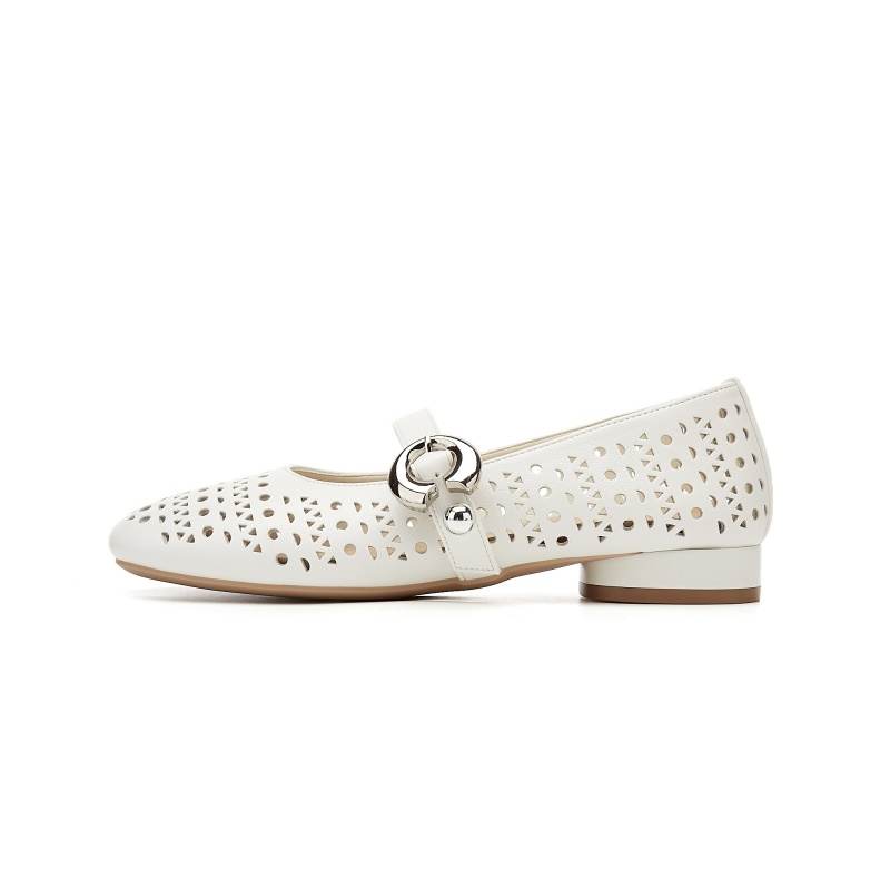 DAPHNE DAPHNE Mary Jane Shoes Women's Beige