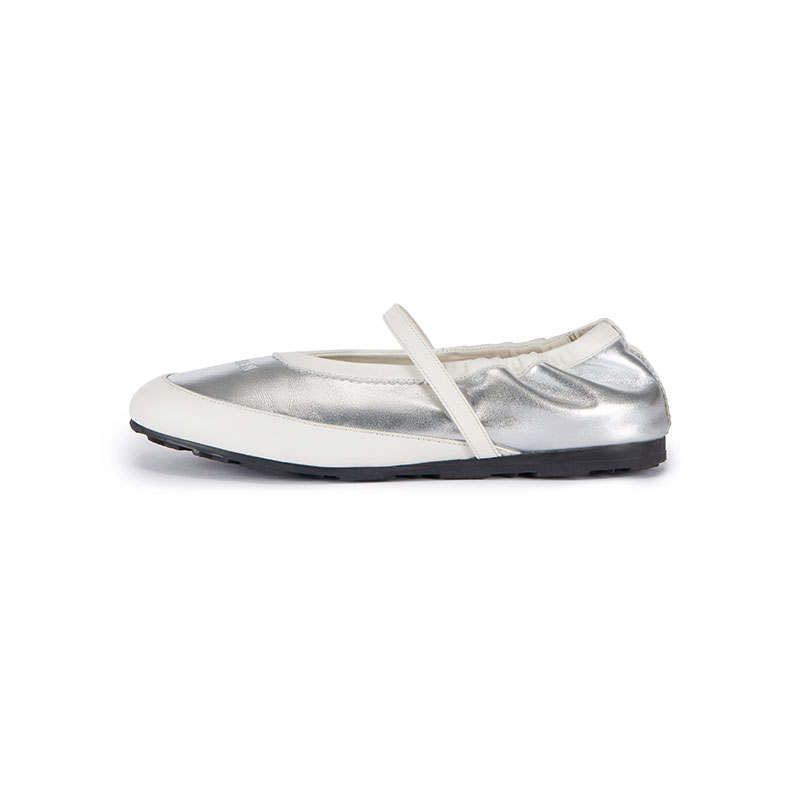 HERLIAN Cow Leather Flat Mary Jane Shoes Women's