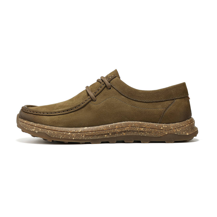 Millies MILLIE'S Cow Leather Casual Shoes Men's Khaki Green