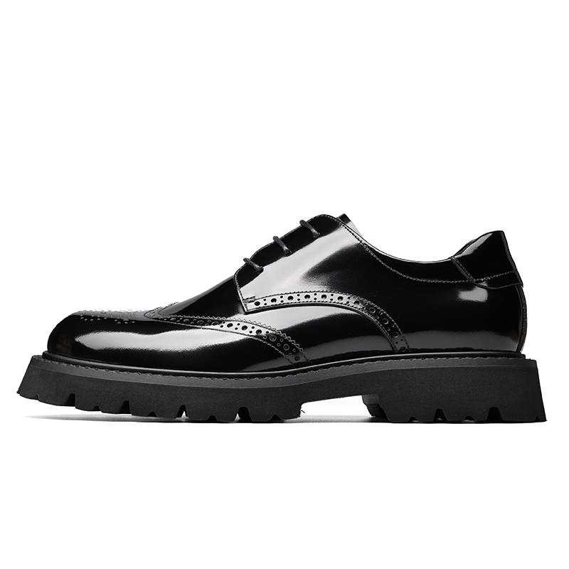 Bansley Dress Shoes Men's Mid Top Black/Red
