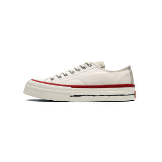 T/C TC TCMADE 031 Japanese Vintage Low top Canvas Shoes Unisex White/Red