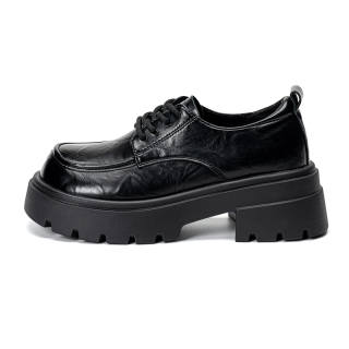 EXULL Q Pu Casual Shoes Women's Black