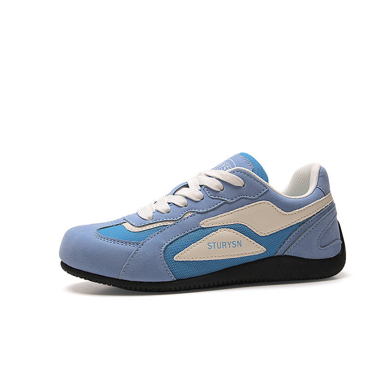 STUR YSN Synthetic Leather Low top Casual Shoes Unisex Blue White