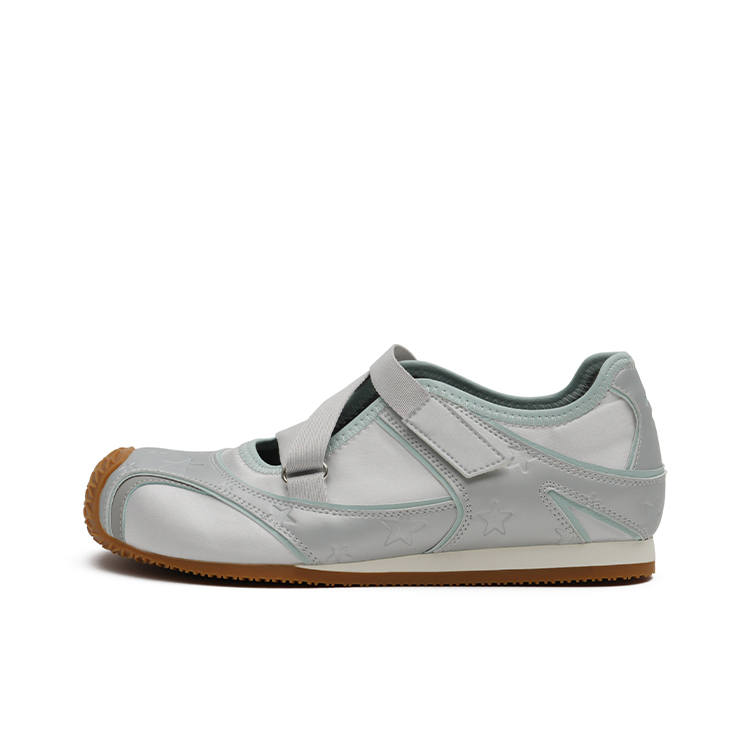 MASOOMAKE Microfiber Flat Mary Jane Shoes Women's