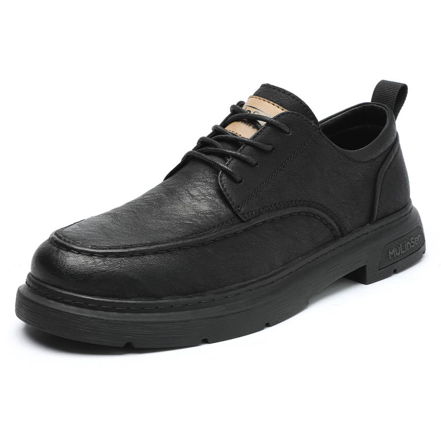 Mulinsen Work Boots Synthetic Leather Wear resistant And Lightweight Low top Casual Shoes Men's