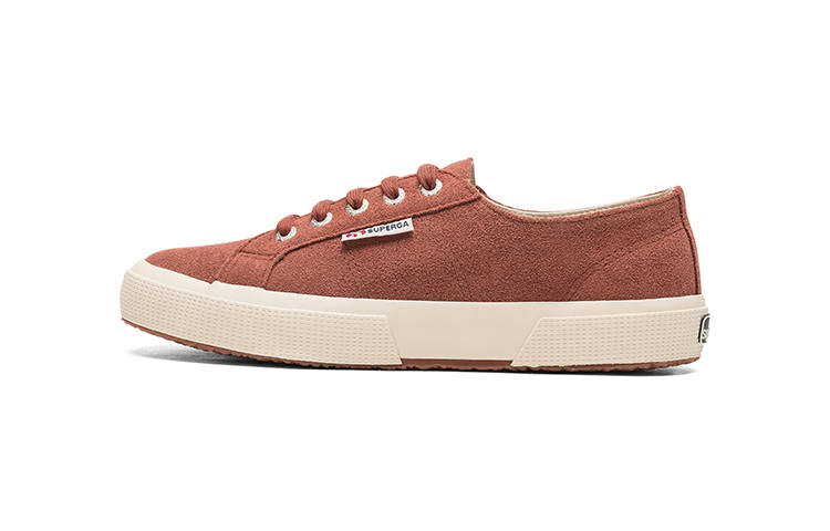 SUPERGA Low top Canvas Shoes Women's Camel