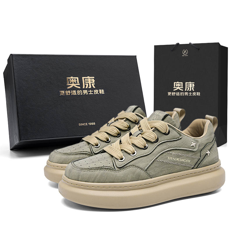 AOKANG Air Force 1 Collection Niche Original Design, Fashion Casual Trendy Versatile, Preppy Style Vintage
