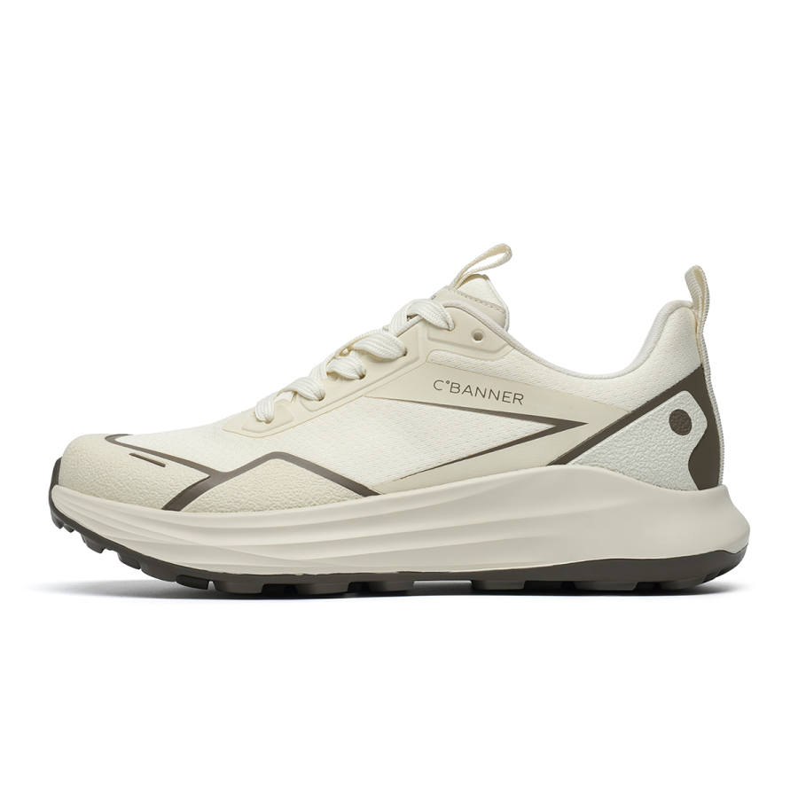 C°BANNER Fabric Low top Casual Shoes Men's White