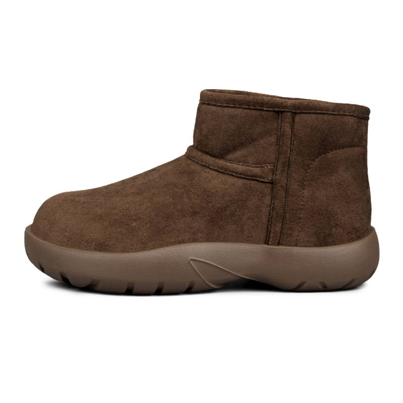 N6N8 Thermal Abrasion Resistant Slip Resistant Versatile Comfortable, Fashion Vintage Thickened And Fleece Lined Short