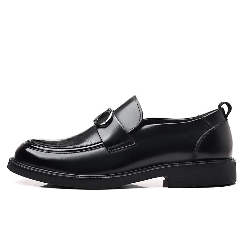XIAOTOULANG Men's Casual Shoes Men's Low Top Black/Brown