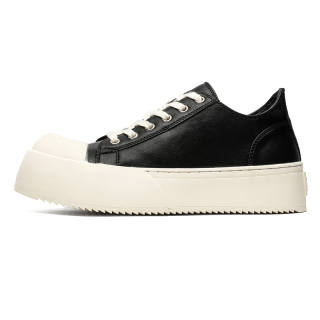 V05 Platform Skateboard Shoes, Unisex Couple Shoes, Lace Up Elevator Shoes, British Style Versatile Student Shoes