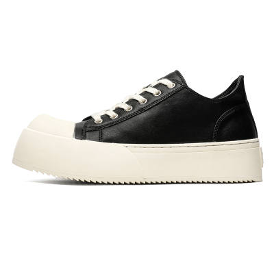 V05 Platform Skateboard Shoes, Unisex Couple Shoes, Lace Up Elevator Shoes, British Style Versatile Student Shoes