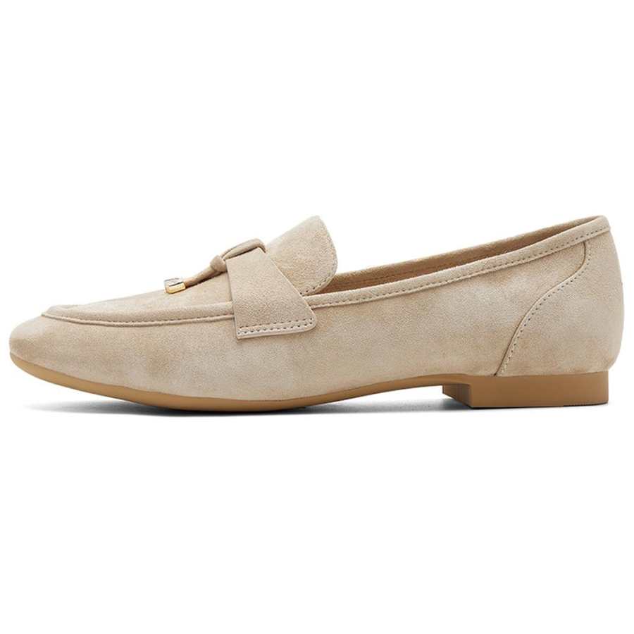 NINE WEST Sheep Suede Loafers Women's