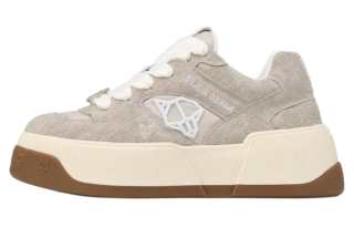 Naked Wolfe Crash Leather Low top Skateboard Shoes Women's Khaki