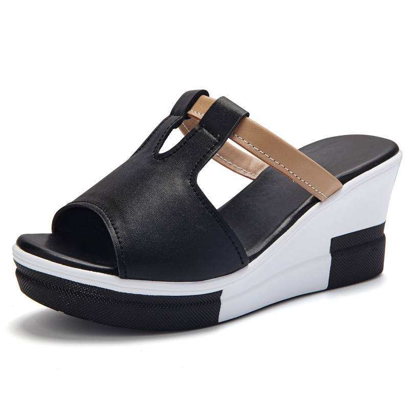 Reivantix Reivanti Slip Resistant Slide Slippers Women's Black