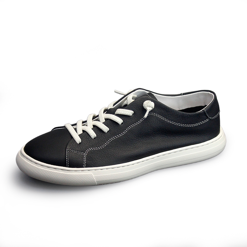 SENJIALUO Top Grain Cow Leather Moisture Wicking Abrasion Resistant Breathable Slip Resistant