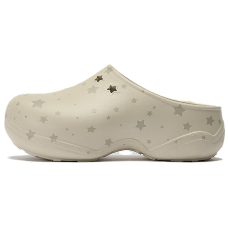 GOOD BAI EVA No Special Function Closed Toe Slippers Unisex Khaki Stars