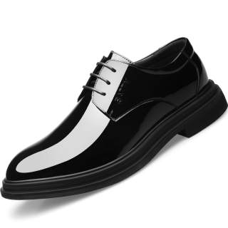 BATUTENG Dress Shoes Men's Low Top Black