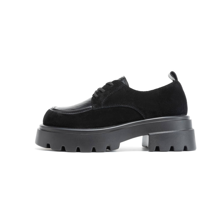AOKANG Cow Split Leather Casual Shoes Women's