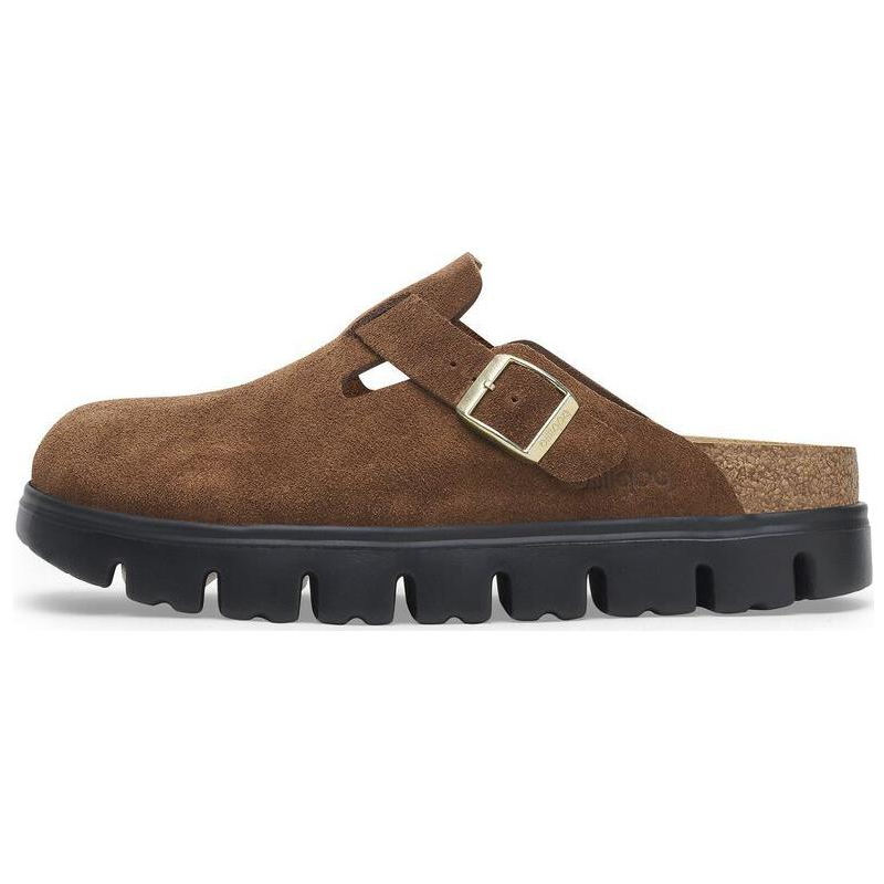 Birkenstock Slip Resistant Abrasion Resistant Closed Toe Slippers Women's Brown