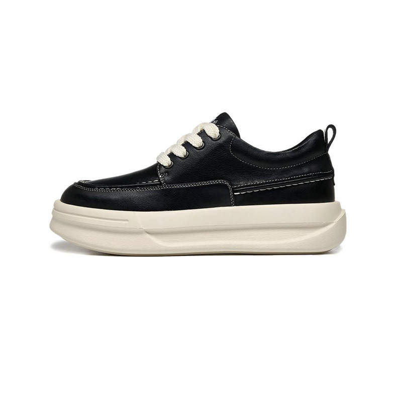 AQUASCUTUM Men's Casual Shoes Men's Low Top Black/Brown