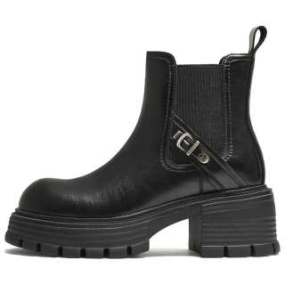 Tata Short Chelsea Boots Medium Heel Women's