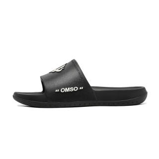 OMSO Slip Resistant Quick Dry Slip Resistant Quick Dry Slide Slippers Unisex Black