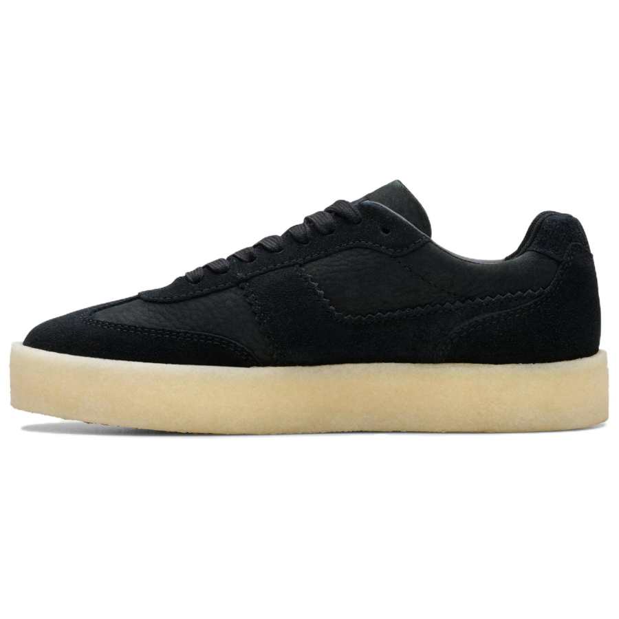 Clarks Suede Low top Skateboard Shoes Women's Black