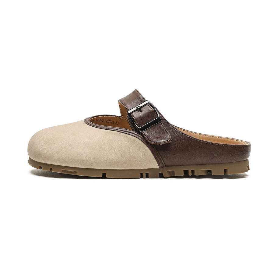 JOSINY Closed Toe Slippers Women's Ecru