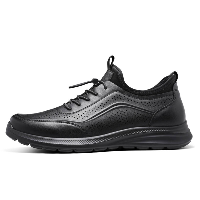 CARTELO Cow Split Leather Casual Leather Shoes Men's