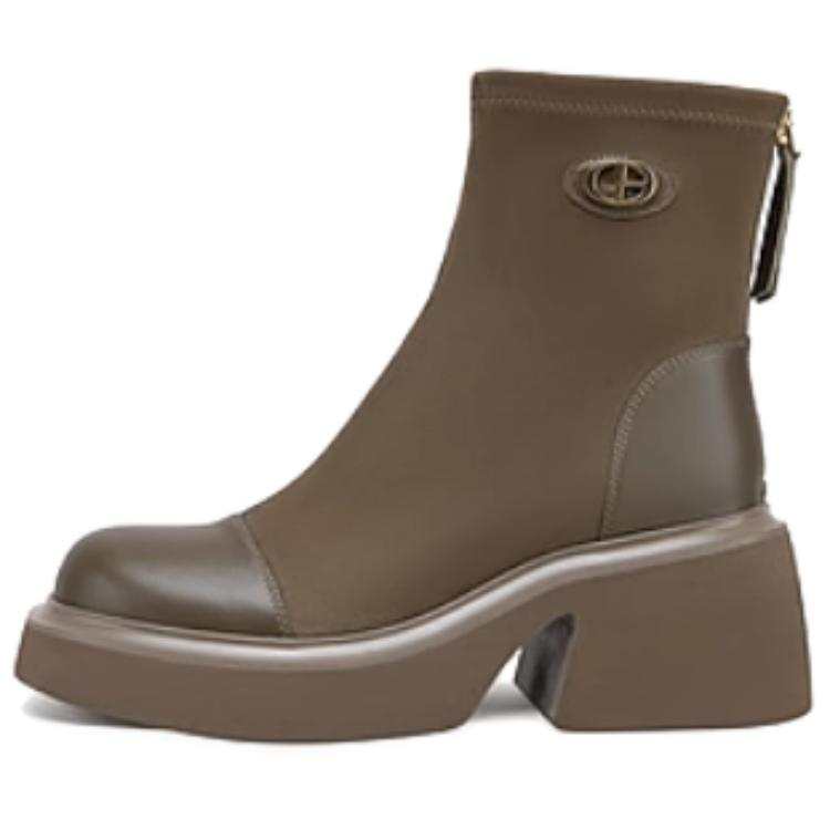 C°BANNER Fabric Ankle Boots 5.7cm Women's
