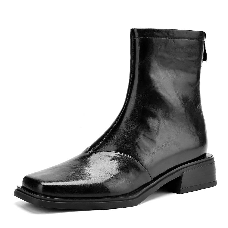 DAPHNE DAPHNE Ankle Boots Women's Brown Unlined/Black Unlined
