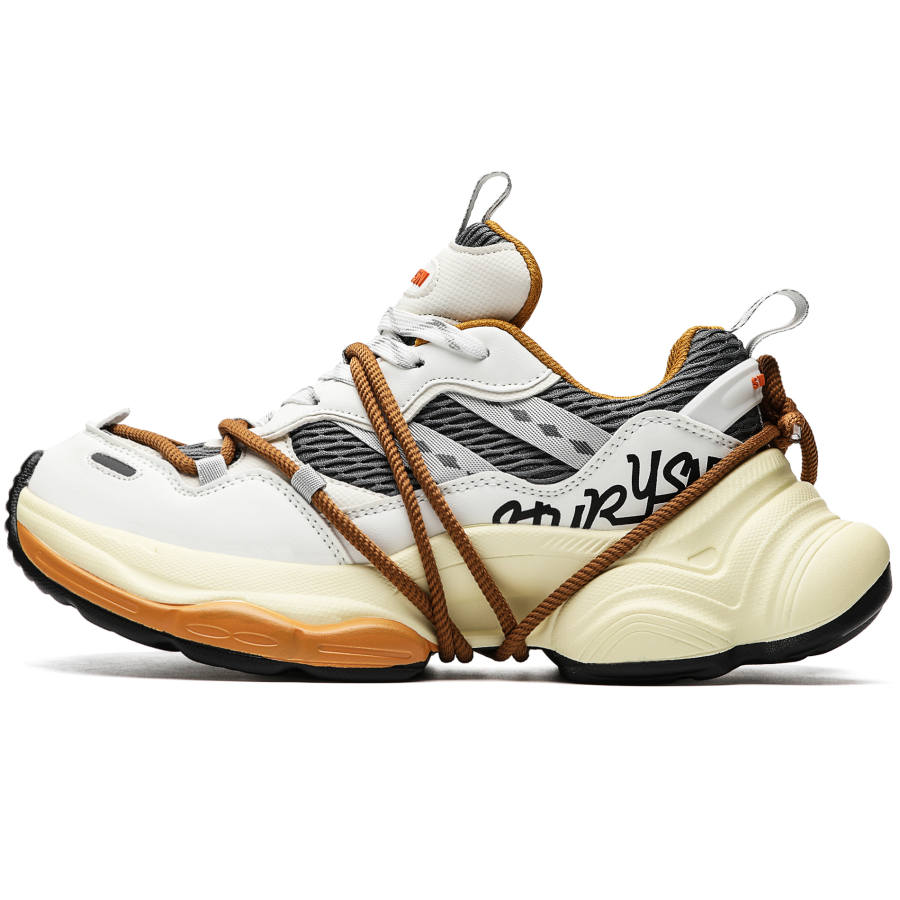 MVA Microfiber Leather Abrasion Resistant Lightweight Wear resistant And Lightweight Low top Chunky Sneakers Unisex
