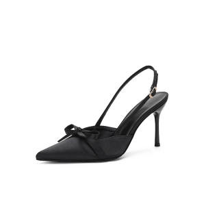 CAOT Microfiber Leather Slim Heel High Heels Women's
