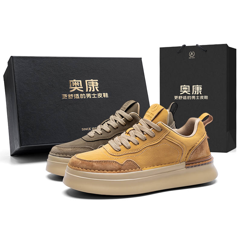 AOKANG DUNK Summer Travel, Patchwork Everyday, Commute Comfortable Low top Skateboard Shoes Men's Exclusive Box