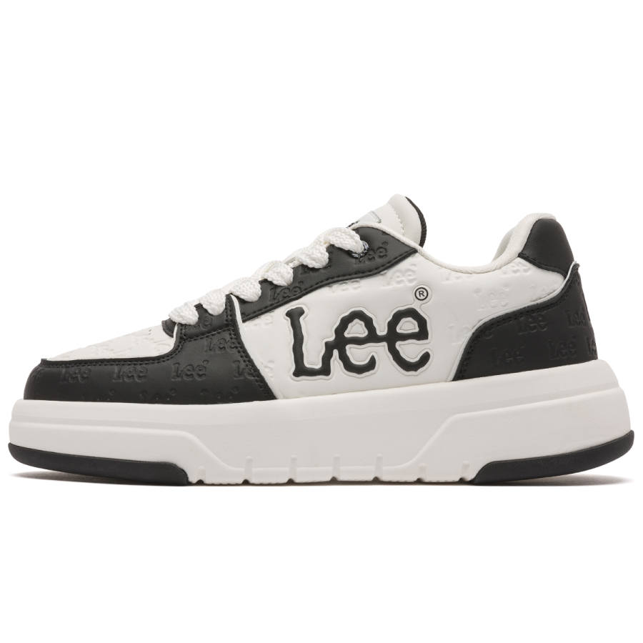 Lee Print White Shoes Height Increasing Breathable Low top Skateboard Shoes Men's