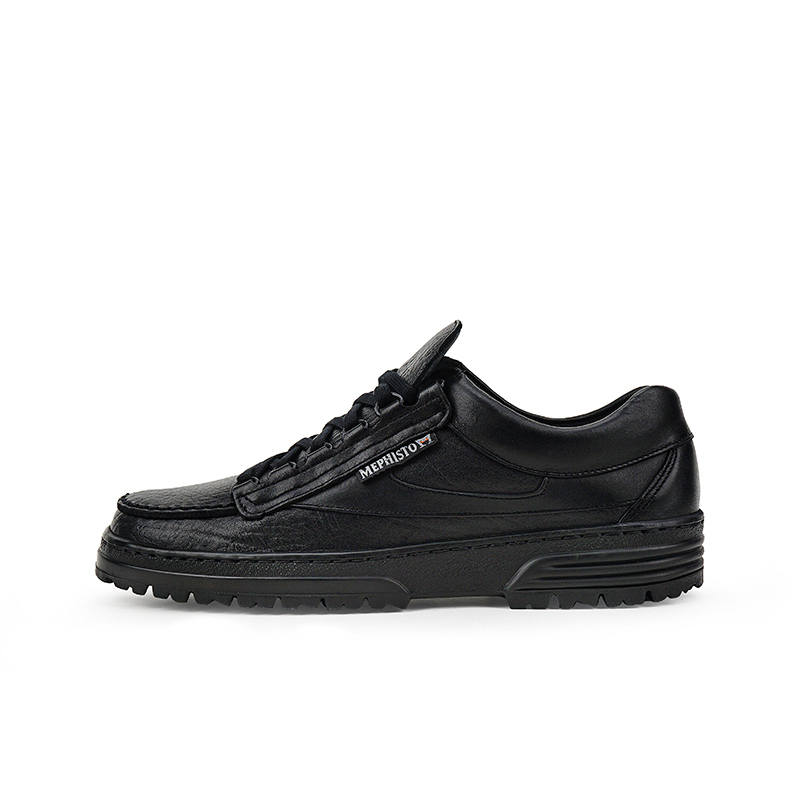 MEPHISTO Leather Low top Casual Shoes 3.5cm Men's