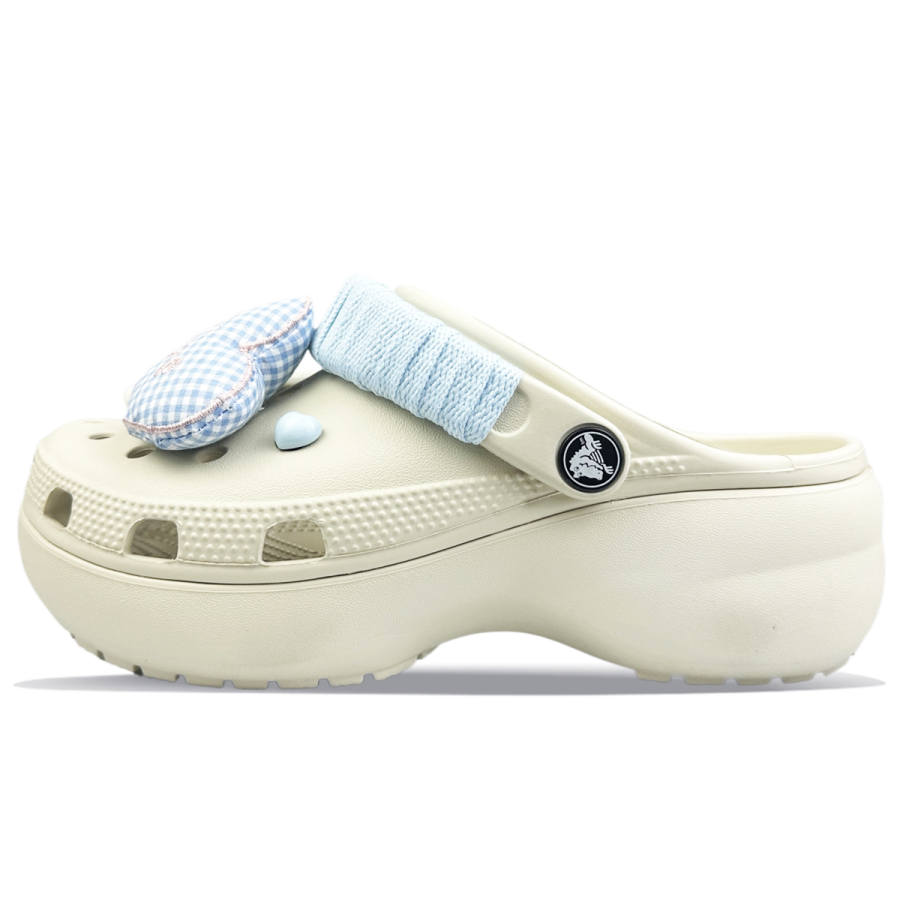 Crocs Crocs Classic Platform Clog EVA Clogs Unisex White