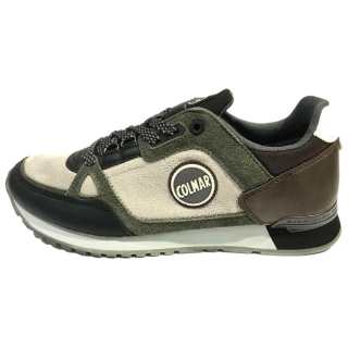 Colmar ORIGINAL TRAVIS SUPREME Fashion Trend Abrasion Resistant Low top Casual Shoes Men's Gray Green