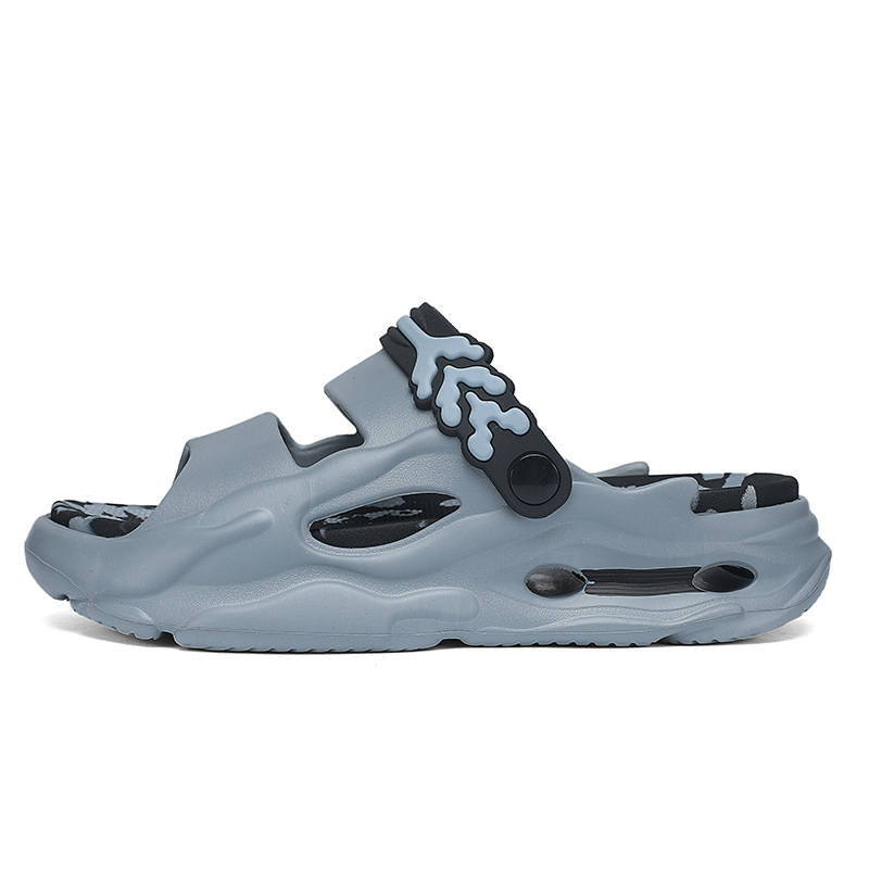 PEHL Beach Sandals Unisex Gray Black/Fruit Green/Black Gray/Black Blue/Khaki/White/Black