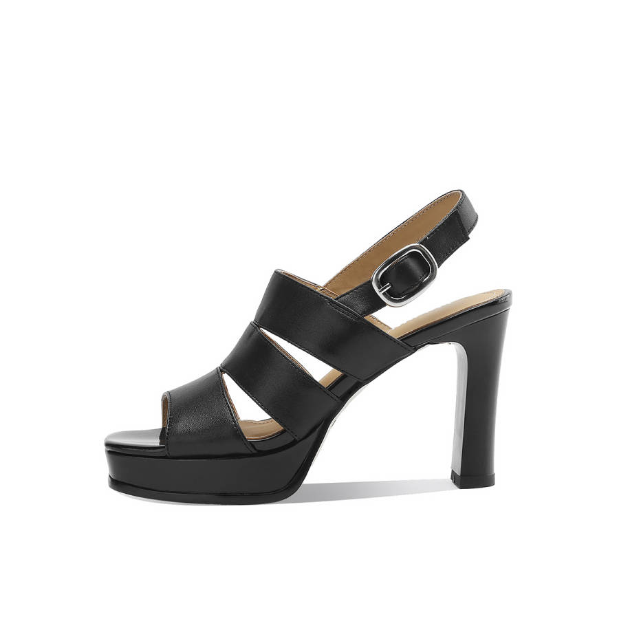 BOERDIQI Sheepskin One Strap Sandals Women's