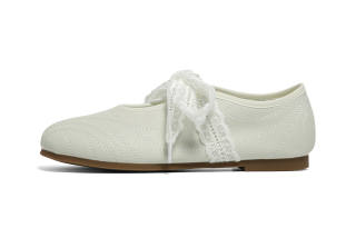 FOREVER 21 Flat Mary Jane Shoes Women's Beige